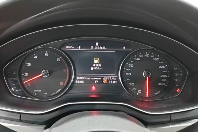 Used Audi A4L 2019 40 TFSI Ambition China VI Instrument Cluster