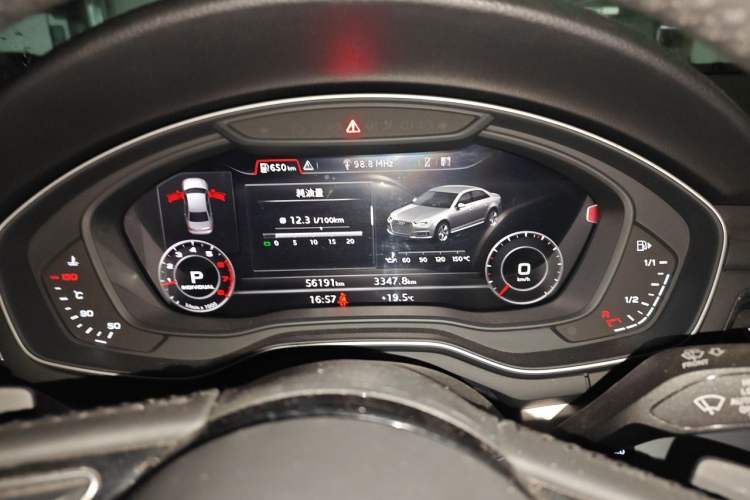 Used Audi A4L 2019 40 TFSI Fashion Edition China VI Emission Standard Instrument Cluster