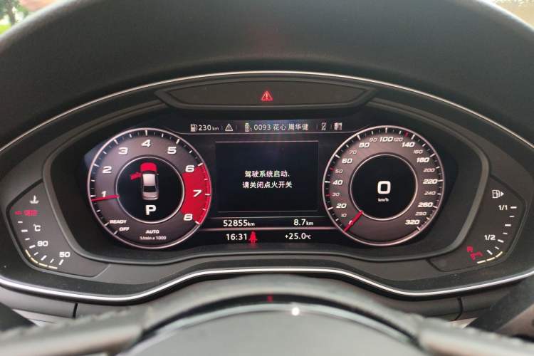 Used Audi A4L 2019 40 TFSI Fashion Edition China VI Emission Standard Instrument Cluster