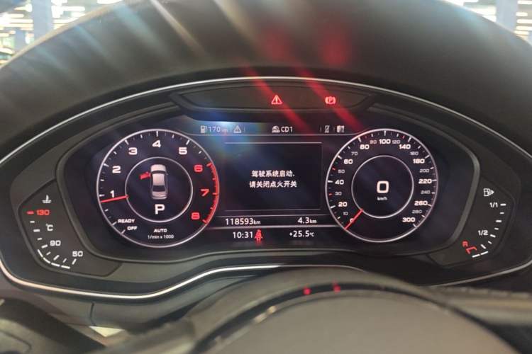 Used Audi A4L 2019 40 TFSI Fashion Edition China VI Emission Standard Instrument Cluster
