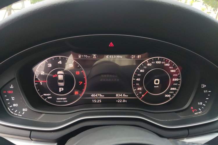 Used Audi A4L 2019 40 TFSI Fashion Edition China VI Emission Standard Instrument Cluster