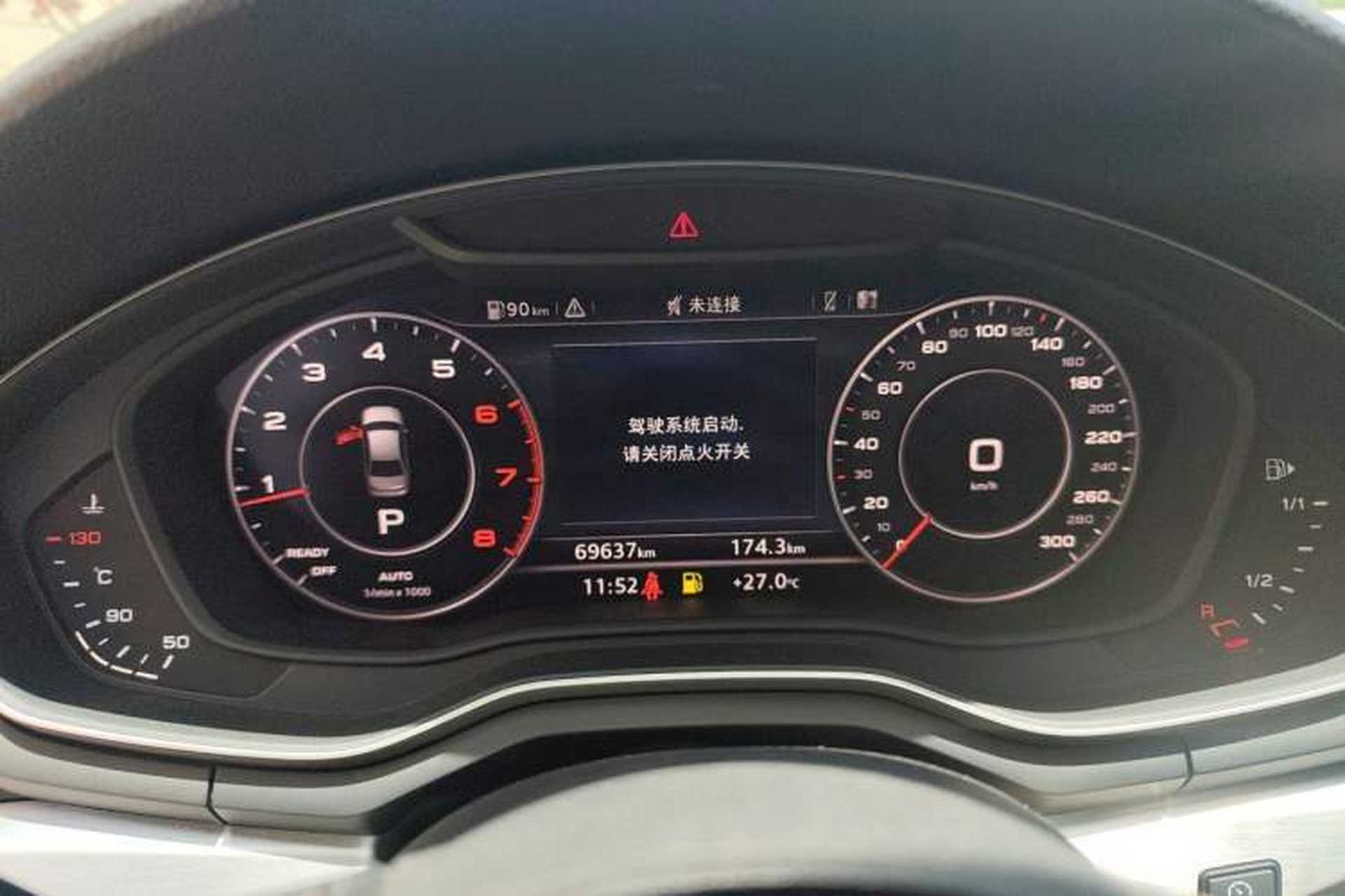 Used Audi A4L 2019 40 TFSI Fashion Version China V Instrument Cluster