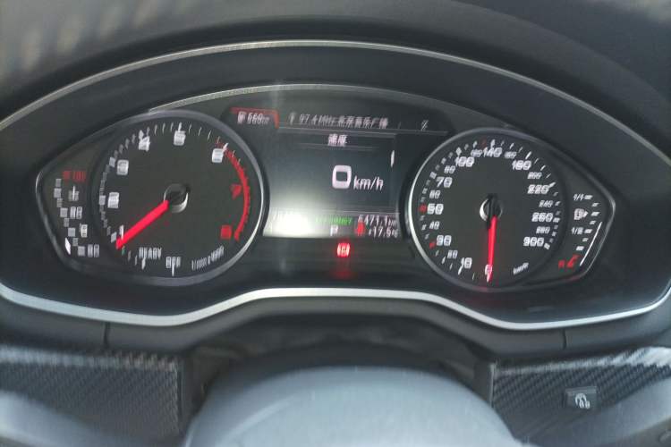 Used Audi A4L 2019 40 TFSI Ambition China VI Instrument Cluster