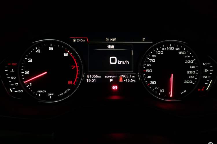 Used Audi A4L 2019 40 TFSI Ambition China VI Instrument Cluster