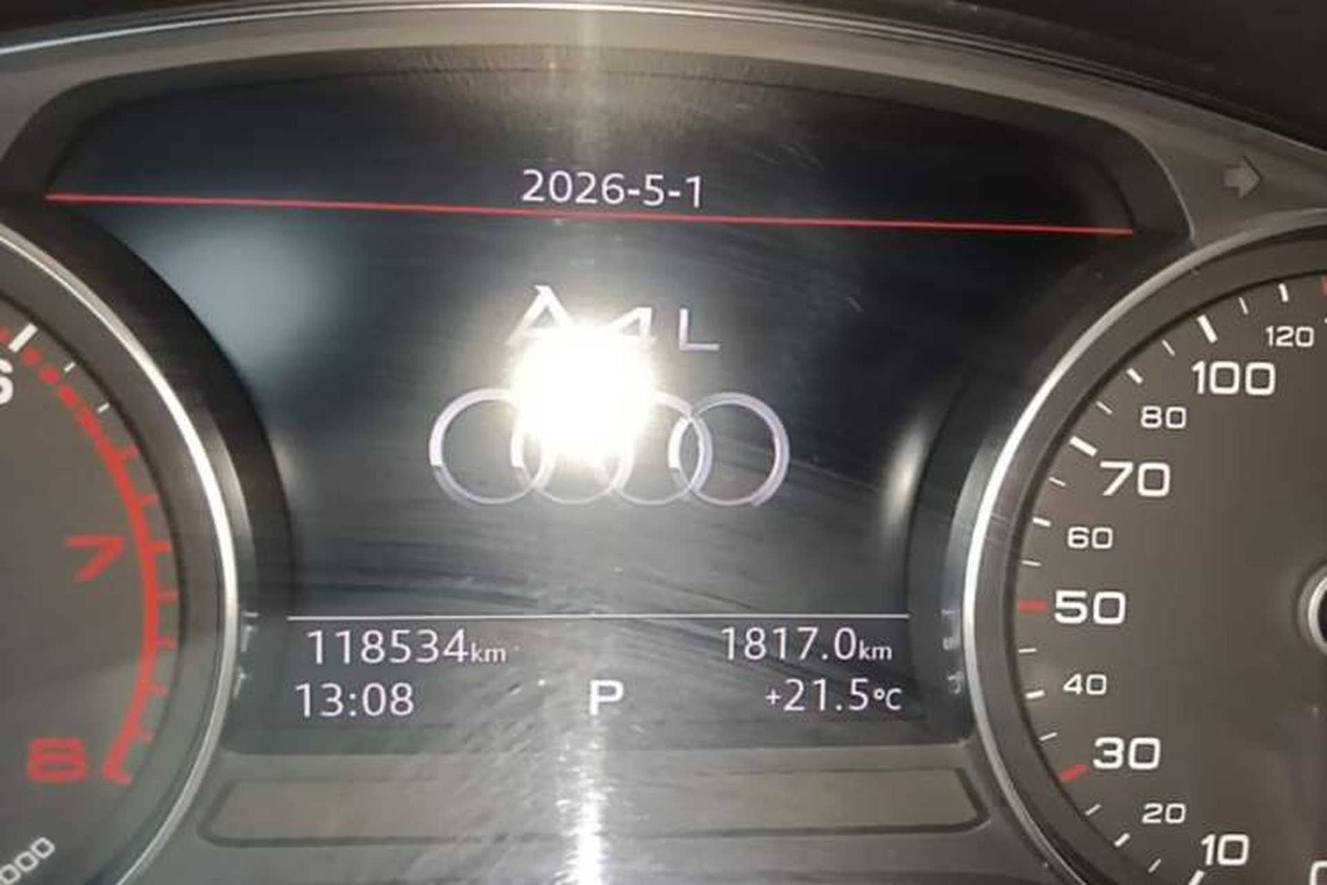 Used Audi A4L 2019 40 TFSI Ambition China VI Instrument Cluster