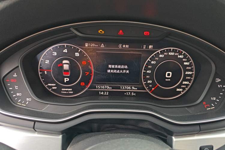 Used Audi A4L 2019 40 TFSI Fashion Edition China VI Emission Standard Instrument Cluster