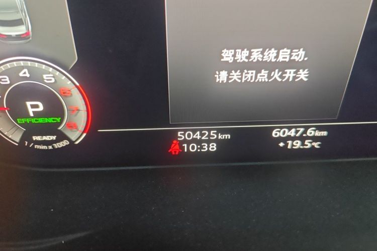 Used Audi A4L 2019 40 TFSI Ambition China VI Odometer Close Up