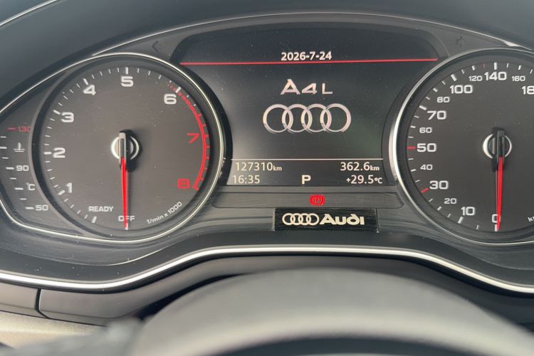 Used Audi A4L 2019 40 TFSI Ambition Version China V Odometer Close Up