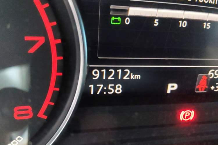 Used Audi A4L 2019 35 TFSI Ambition China V Odometer Close Up