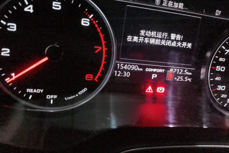 Used Audi A4L 2019 40 TFSI Ambition Version China V Odometer Close Up