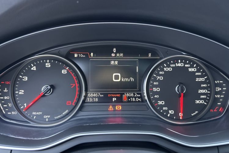 Used Audi A4L 2019 40 TFSI Ambition Version China V Odometer Close Up