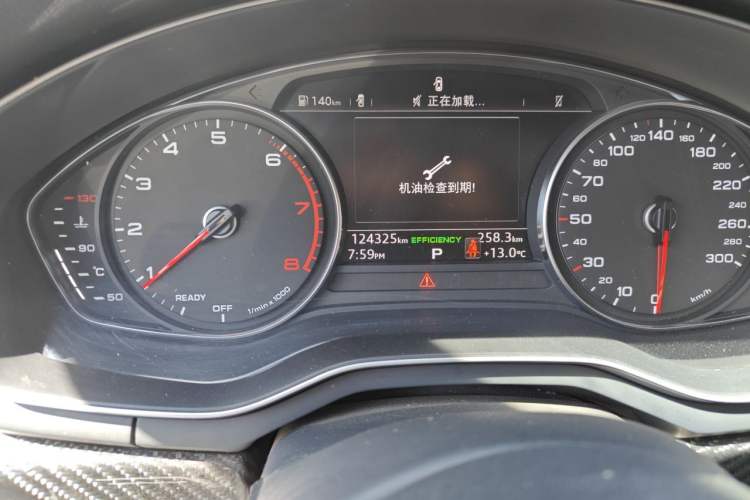 Used Audi A4L 2019 45 TFSI quattro Individual Sport Edition China V Odometer Close Up