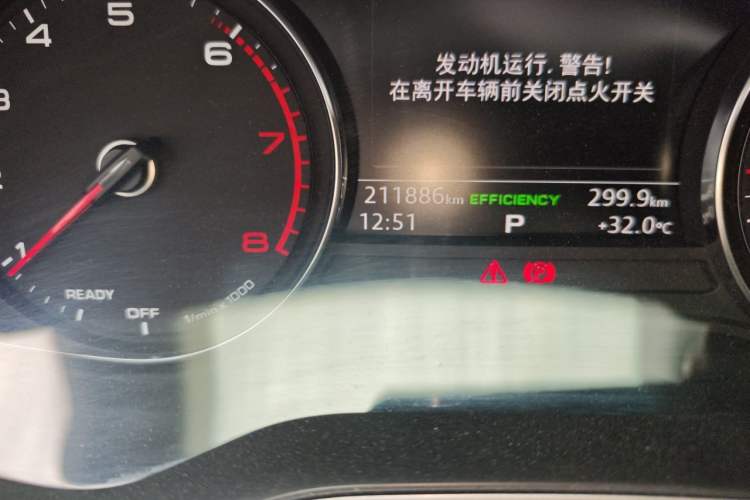 Used Audi A4L 2019 40 TFSI Ambition China VI Odometer Close Up