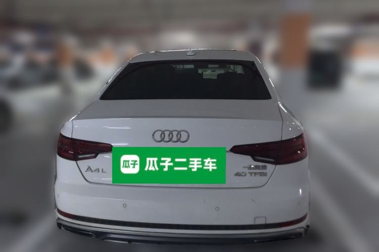 Used Audi A4L 2019 40 TFSI Fashion Edition China VI Emission Standard Rear