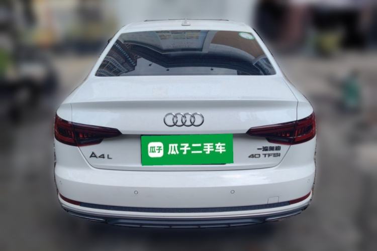 Used Audi A4L 2019 40 TFSI Fashion Version China V Rear