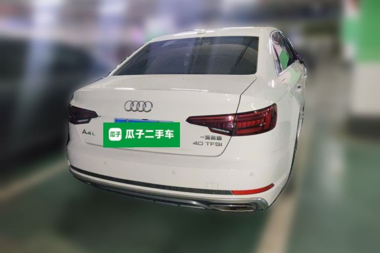 Used Audi A4L 2019 40 TFSI Fashion Edition China VI Emission Standard Rear