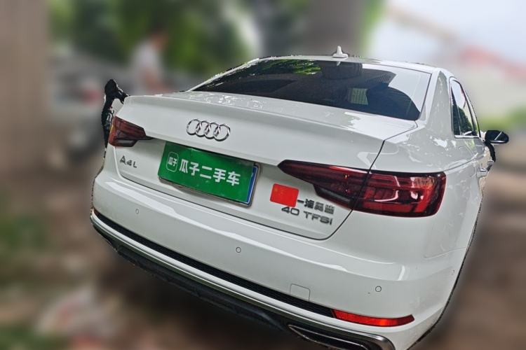 Used Audi A4L 2019 40 TFSI Fashion Edition China VI Emission Standard Rear