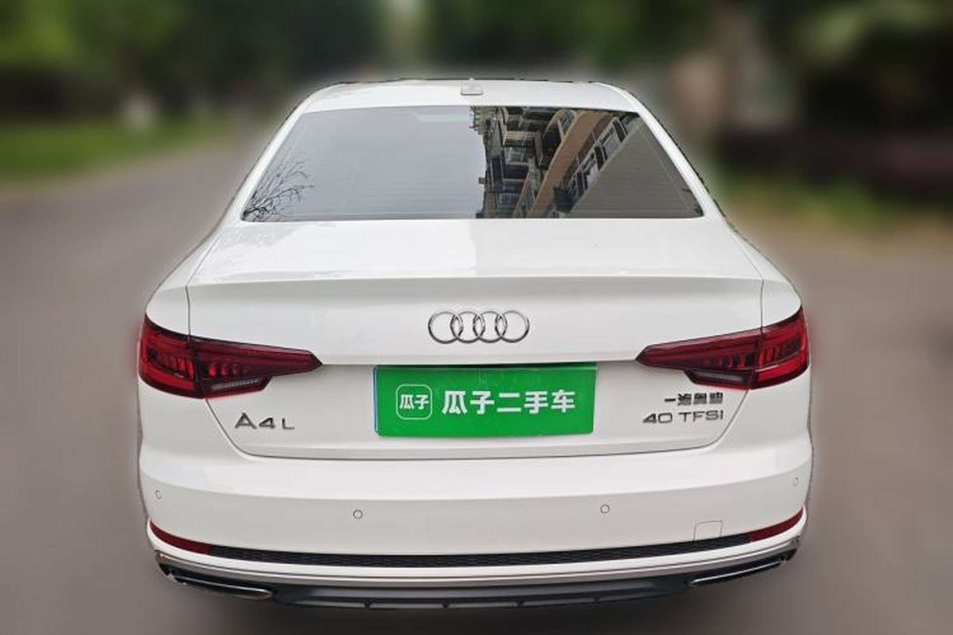 Used Audi A4L 2019 40 TFSI Fashion Edition China VI Emission Standard Rear