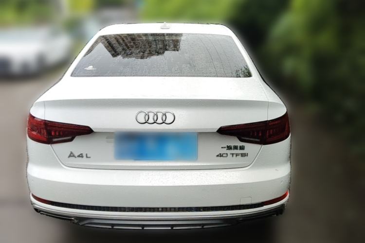 Used Audi A4L 2019 40 TFSI Fashion Edition China VI Emission Standard Rear