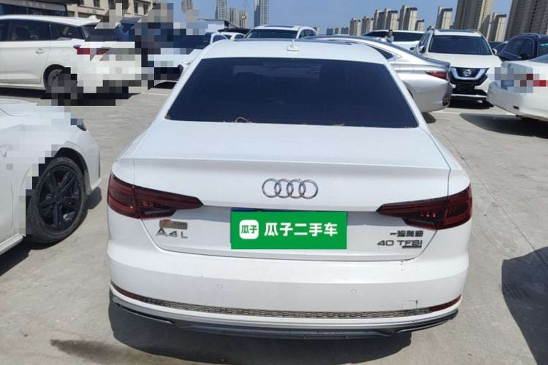 Used Audi A4L 2019 40 TFSI Fashion Version China V Rear