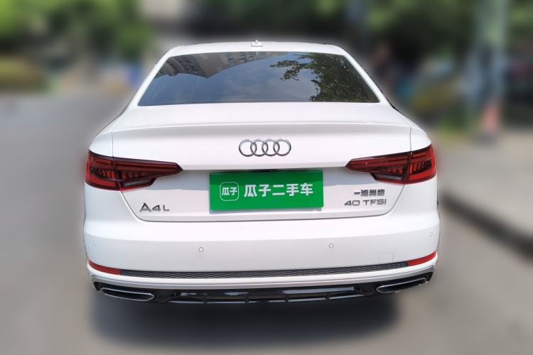 Used Audi A4L 2019 40 TFSI Fashion Edition China VI Emission Standard Rear