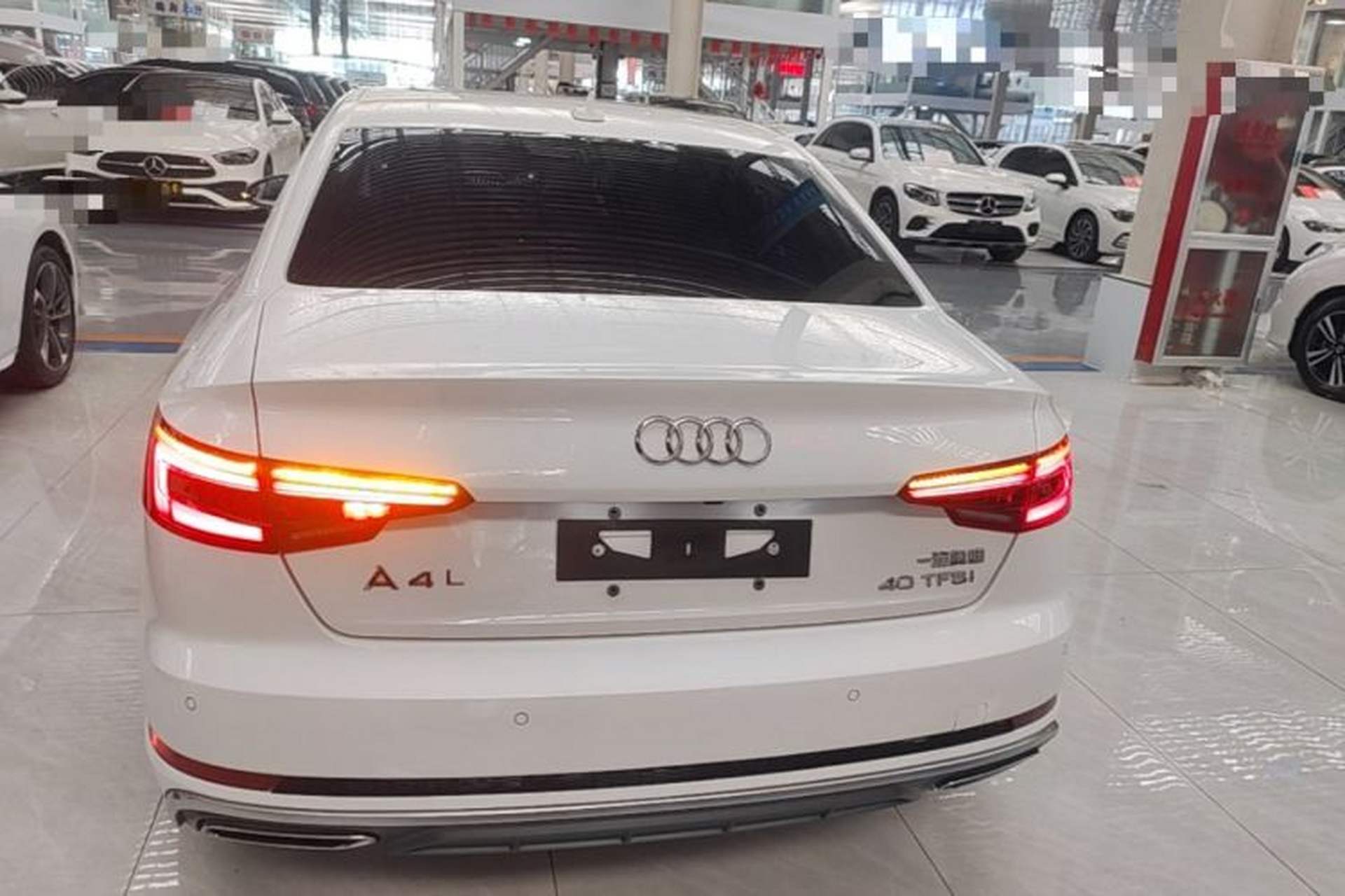 Used Audi A4L 2019 40 TFSI Fashion Edition China VI Emission Standard Rear