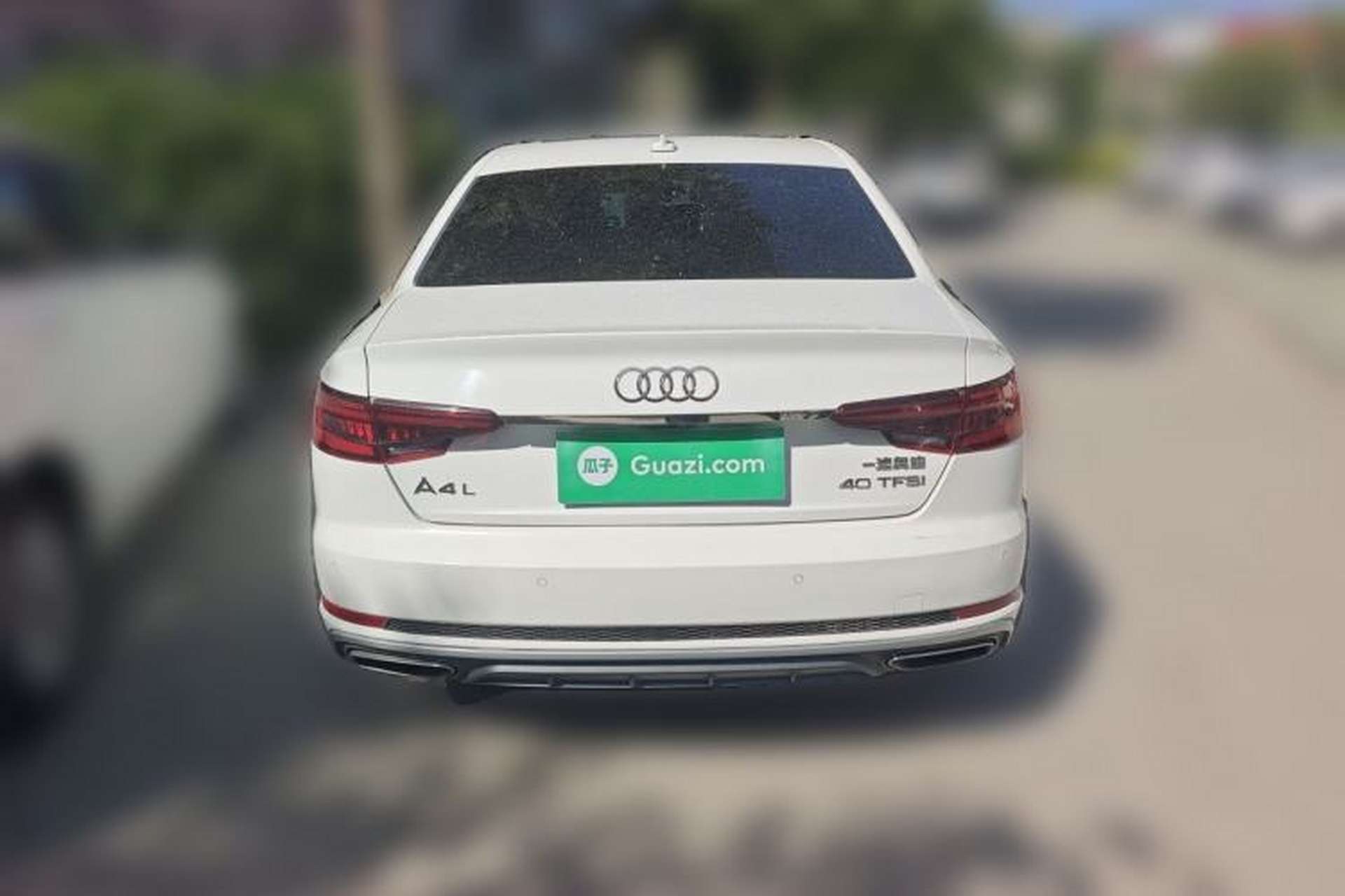 Used Audi A4L 2019 40 TFSI Fashion Edition China VI Emission Standard Rear