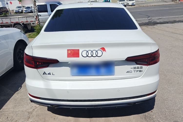Used Audi A4L 2019 40 TFSI Fashion Version China V Rear