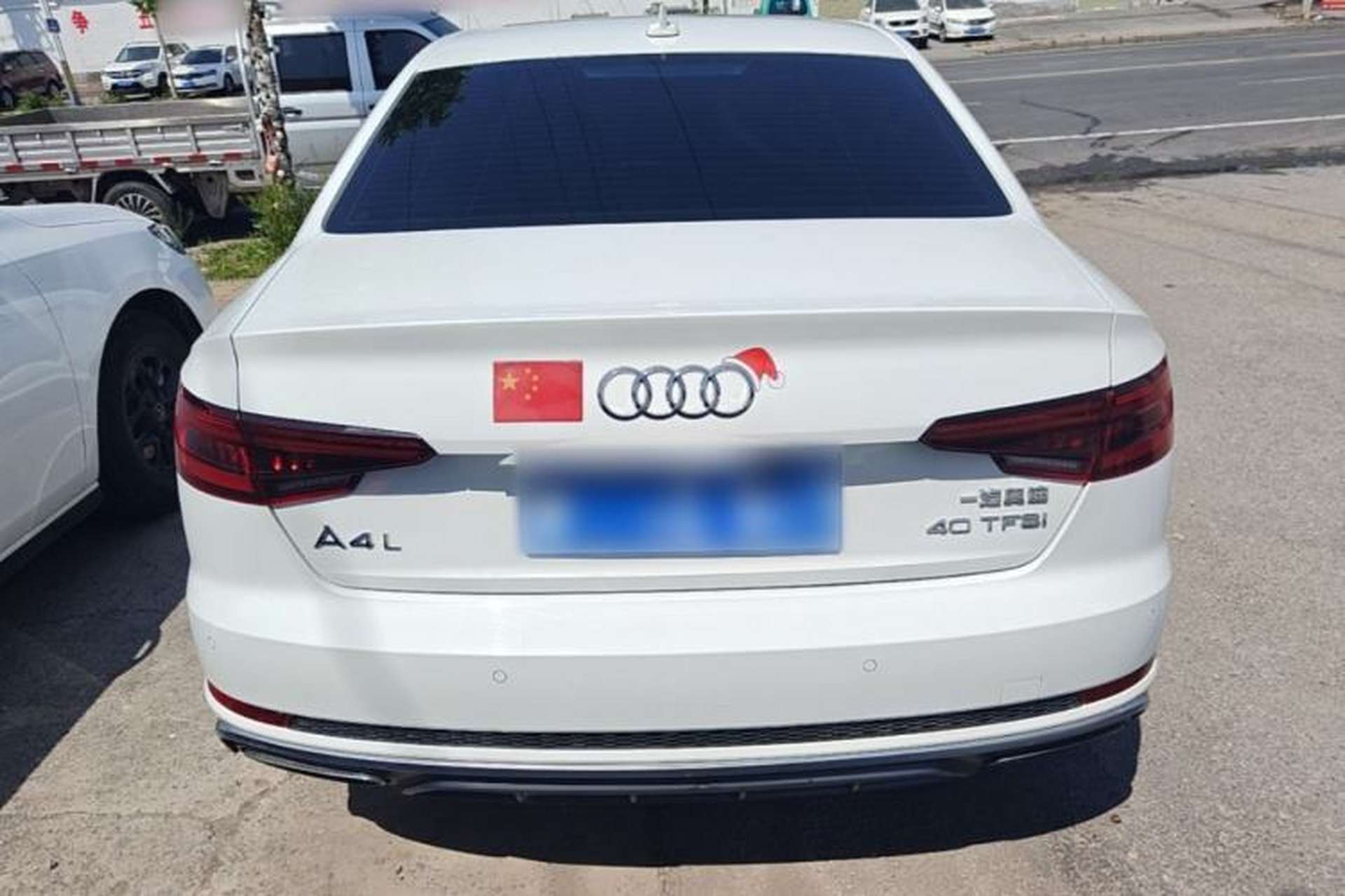 Used Audi A4L 2019 40 TFSI Fashion Version China V Rear