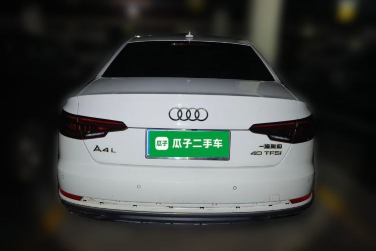 Used Audi A4L 2019 40 TFSI Fashion Version China V Rear