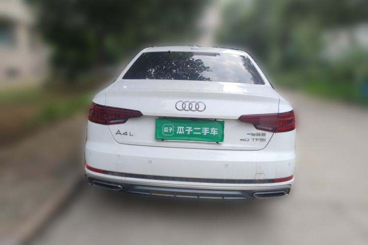Used Audi A4L 2019 40 TFSI Fashion Edition China VI Emission Standard Rear