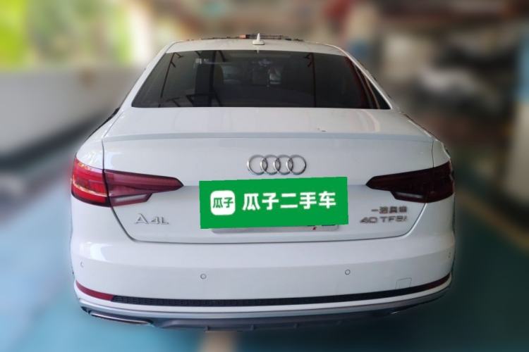 Used Audi A4L 2019 40 TFSI Sporty Version China VI Rear