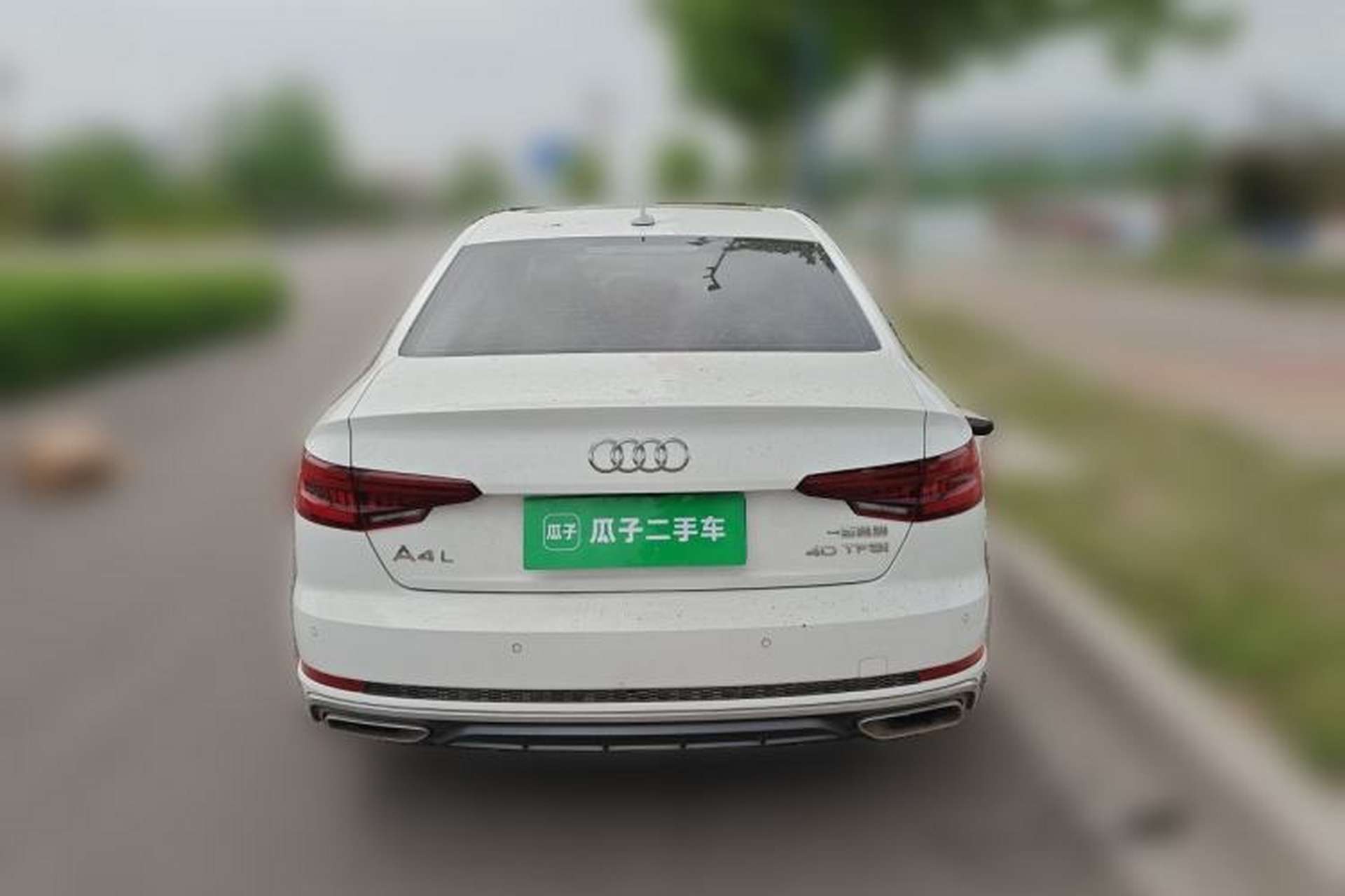 Used Audi A4L 2019 40 TFSI Fashion Edition China VI Emission Standard Rear