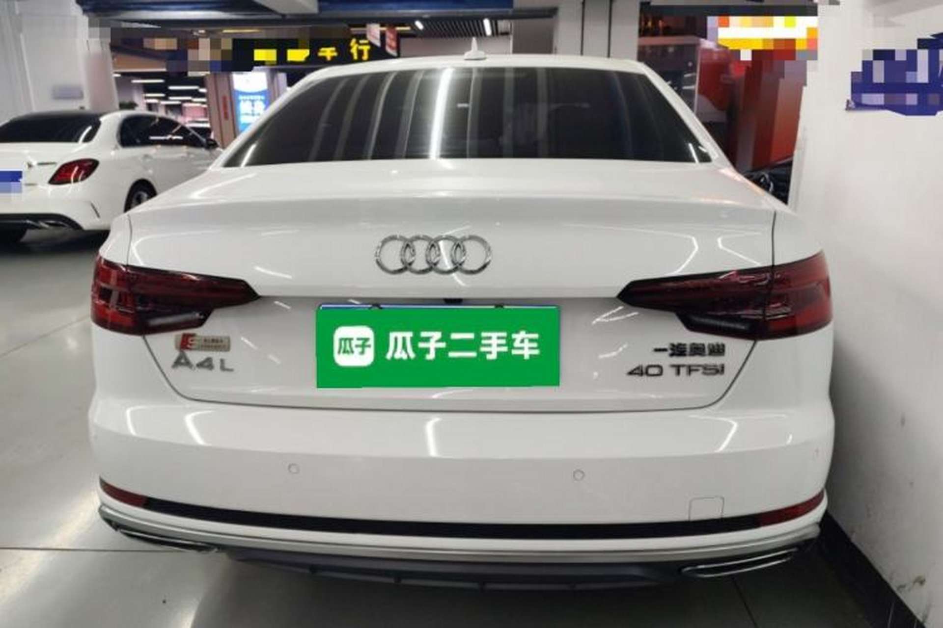 Used Audi A4L 2019 40 TFSI Fashion Version China V Rear