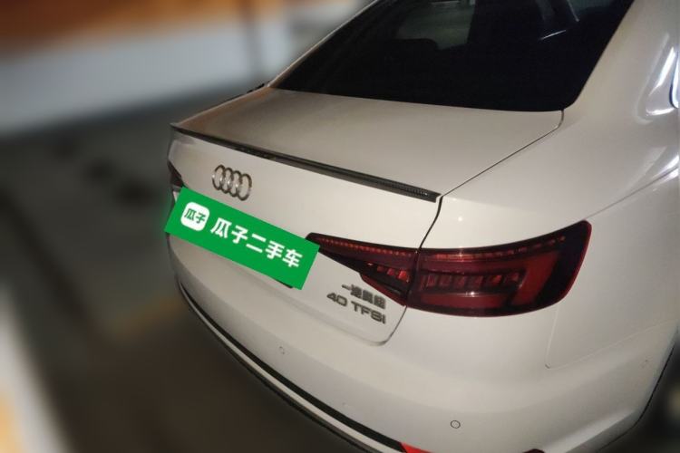 Used Audi A4L 2019 40 TFSI Fashion Edition China VI Emission Standard Rear