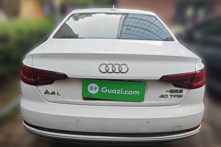 Used Audi A4L 2019 40 TFSI Fashion Edition China VI Emission Standard Rear