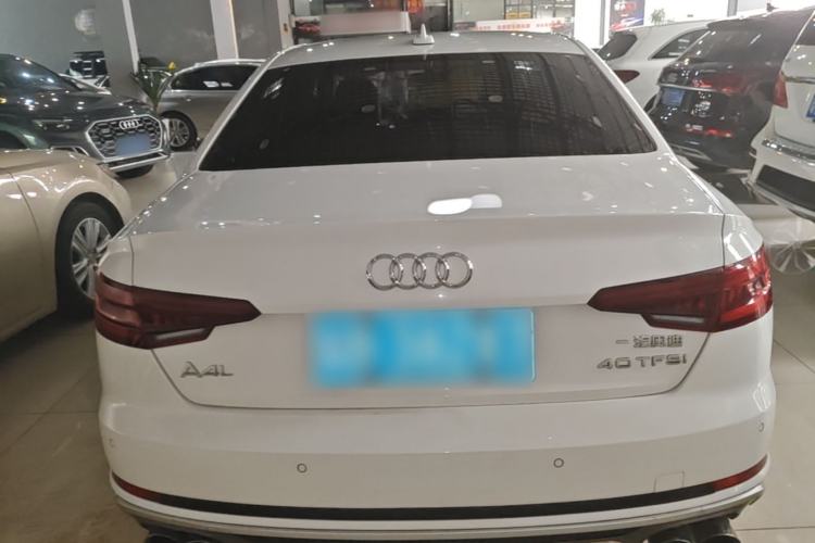 Used Audi A4L 2019 40 TFSI Fashion Edition China VI Emission Standard Rear
