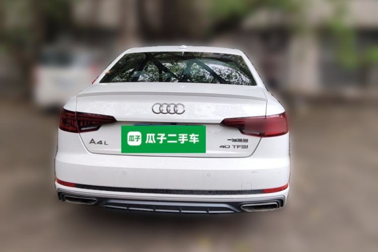 Used Audi A4L 2019 40 TFSI Sporty Version China VI Rear