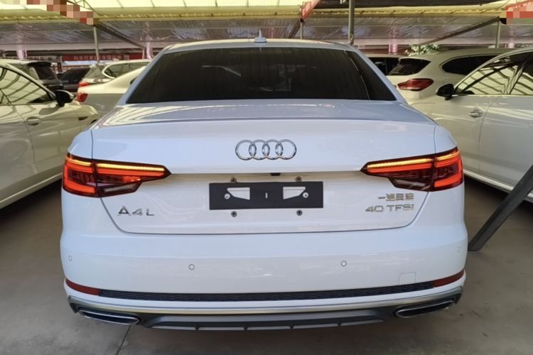 Used Audi A4L 2019 40 TFSI Fashion Edition China VI Emission Standard Rear