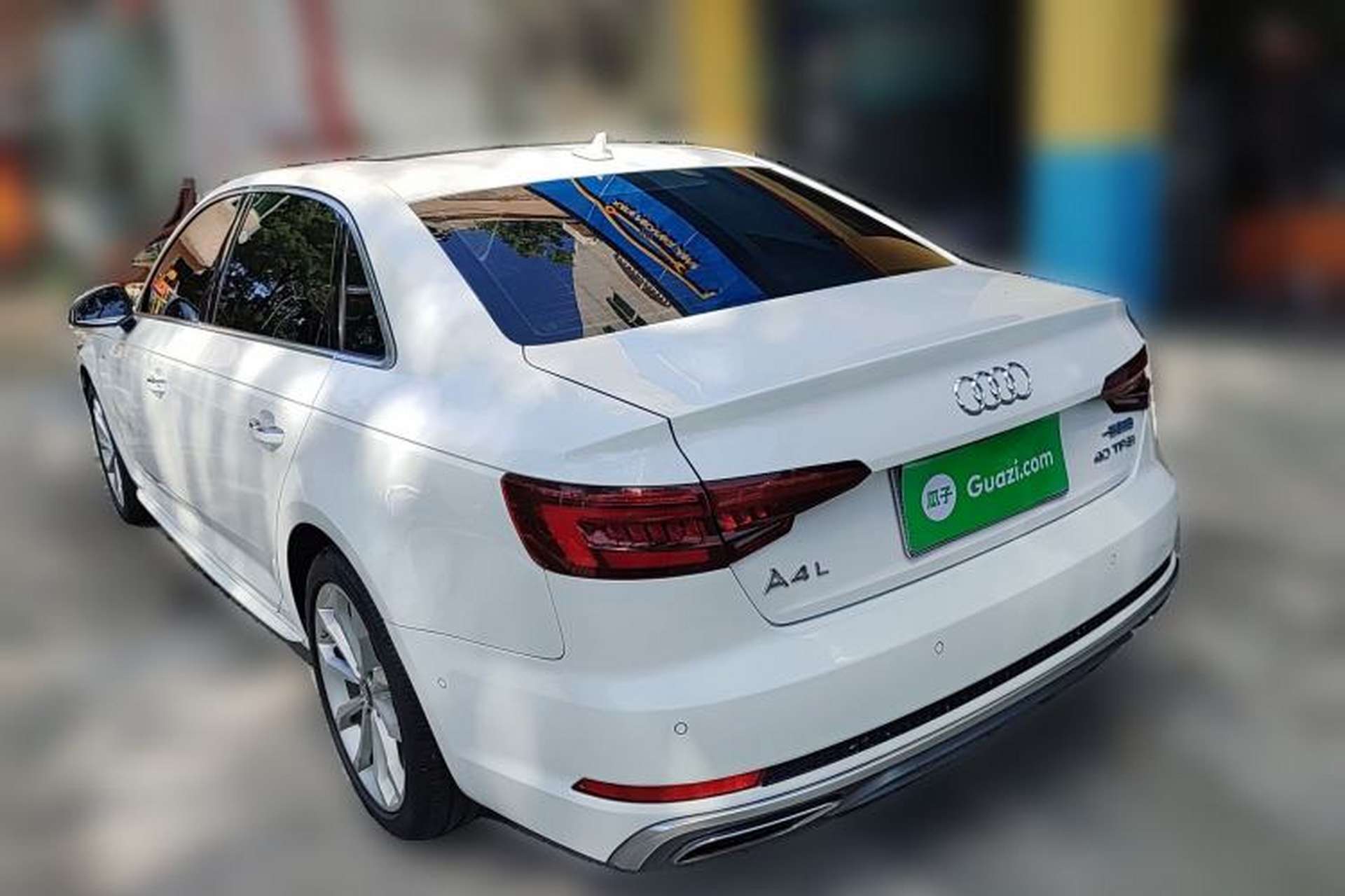 Used Audi A4L 2019 40 TFSI Fashion Edition China VI Emission Standard Rear Left 45 Deg