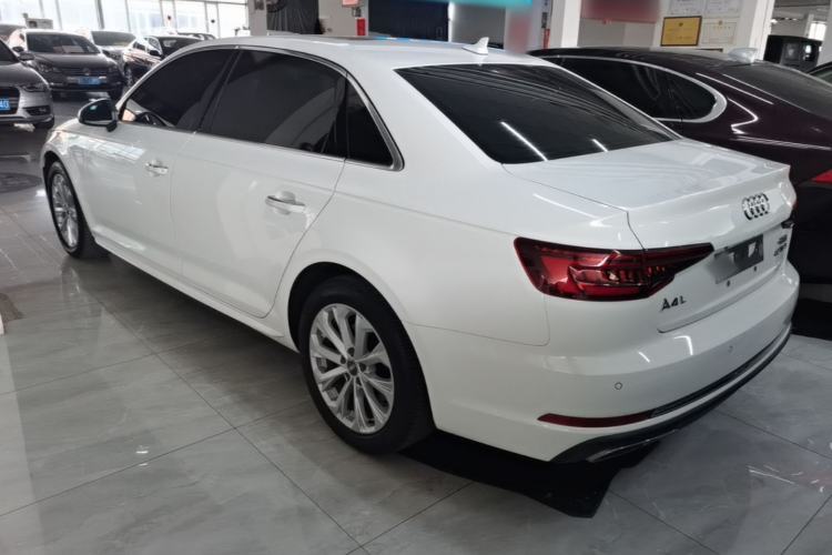 Used Audi A4L 2019 40 TFSI Ambition China VI Rear Left 45 Deg