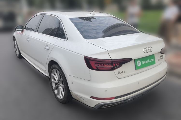 Used Audi A4L 2019 40 TFSI Fashion Edition China VI Emission Standard Rear Left 45 Deg