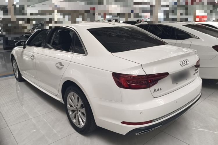 Used Audi A4L 2019 40 TFSI Ambition China VI Rear Left 45 Deg