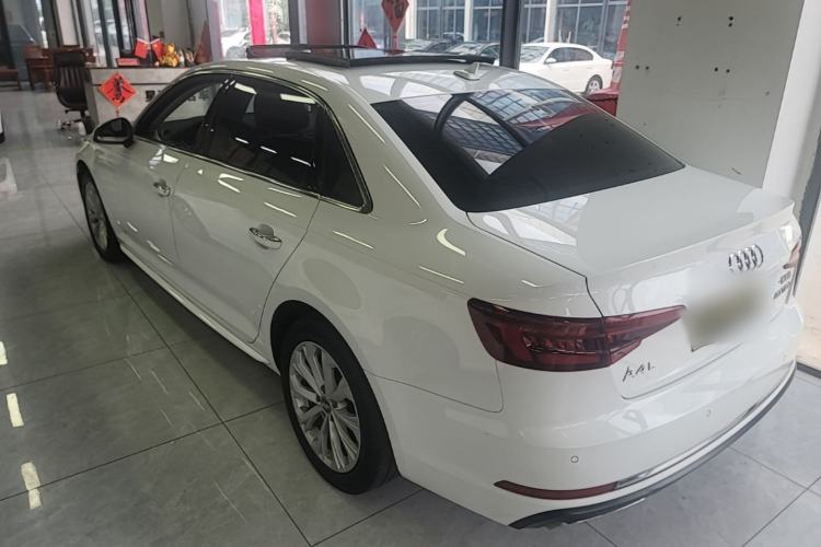 Used Audi A4L 2019 40 TFSI Ambition China VI Rear Left 45 Deg