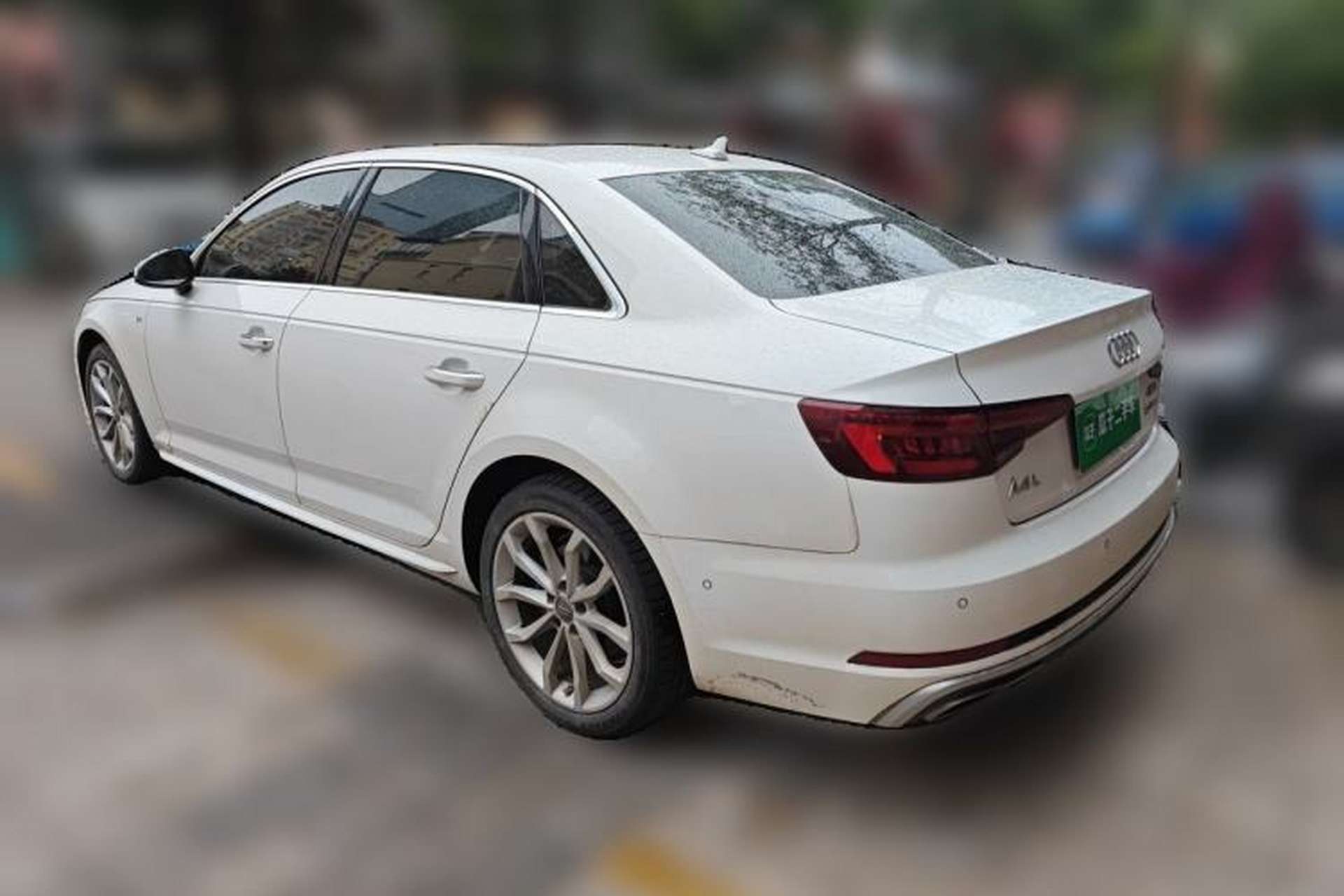 Used Audi A4L 2019 40 TFSI Fashion Edition China VI Emission Standard Rear Left 45 Deg
