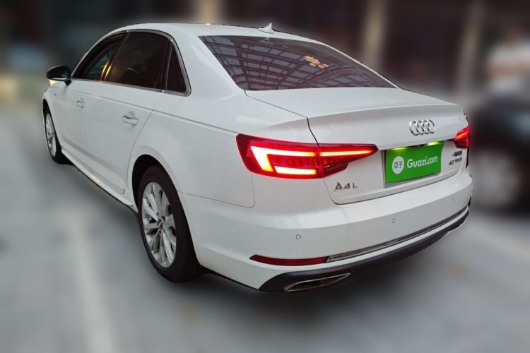 Used Audi A4L 2019 40 TFSI Ambition China VI Rear Left 45 Deg