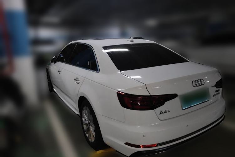Used Audi A4L 2019 40 TFSI Ambition China VI Rear Left 45 Deg