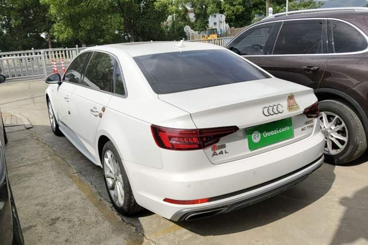 Used Audi A4L 2019 40 TFSI Fashion Version China V Rear Left 45 Deg
