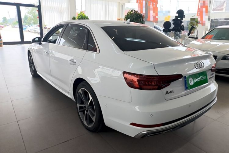 Used Audi A4L 2019 40 TFSI Fashion Edition China VI Emission Standard Rear Left 45 Deg