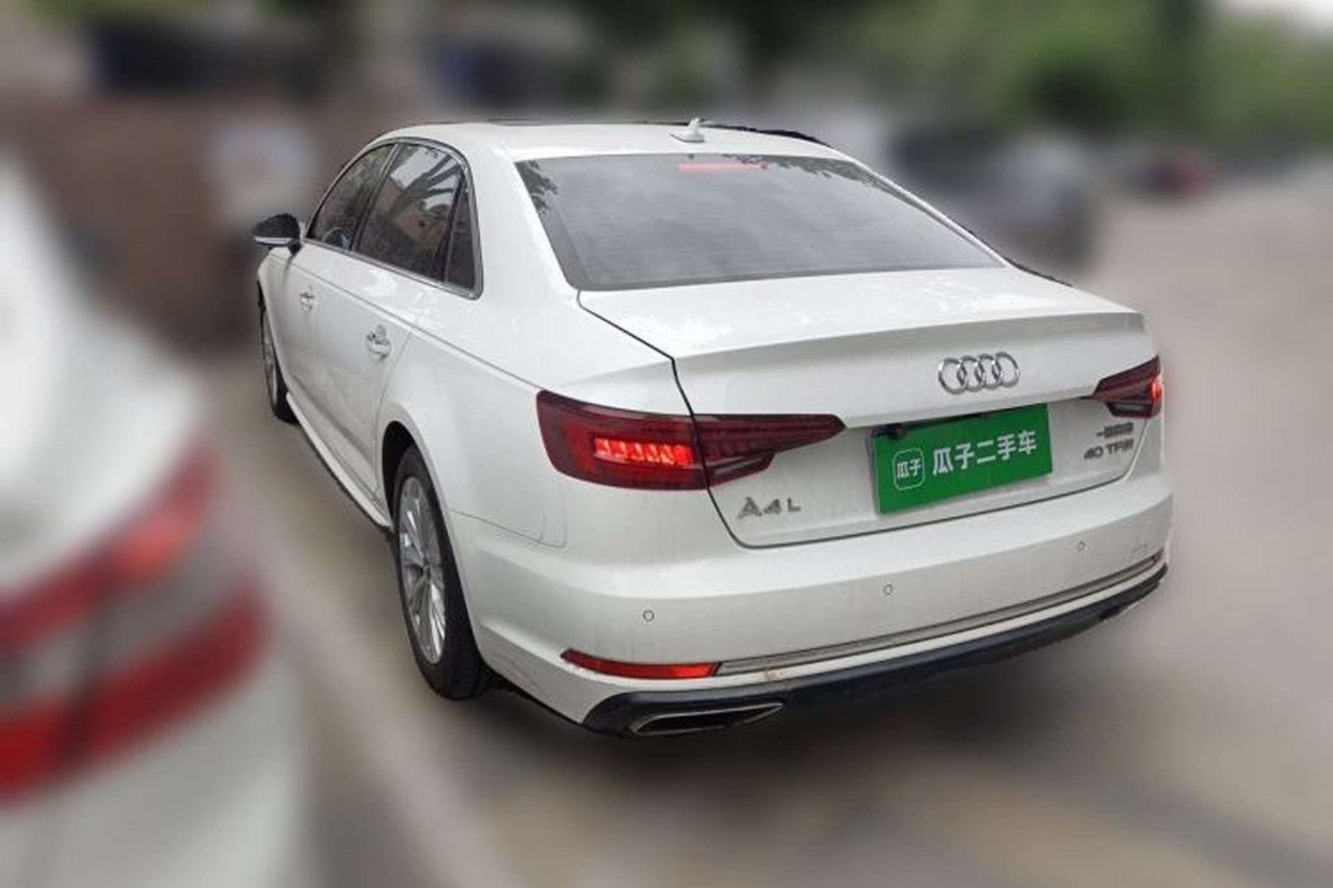 Used Audi A4L 2019 40 TFSI Ambition China VI Rear Left 45 Deg